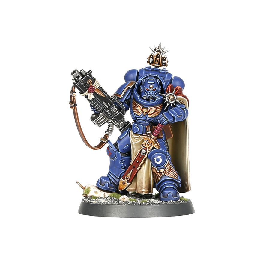 WH40K:スペースマリーン: キャプテン(マスタークラフト・ヘヴィボルトライフル装備)