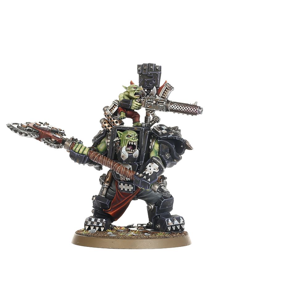 WH40K:オルク:オルク・ウォーボス(メガアーマー装備)