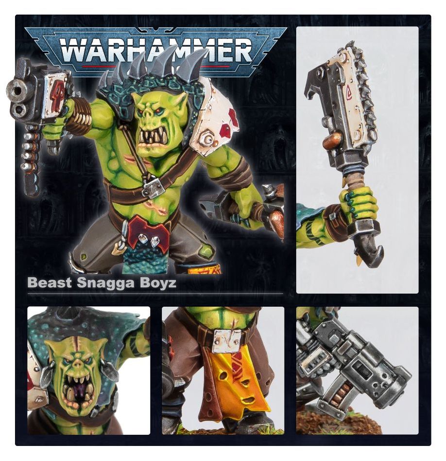 WH40K:オルク: ビーストスナッガボゥイ