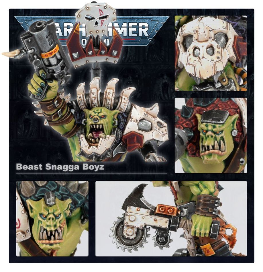 WH40K:オルク: ビーストスナッガボゥイ