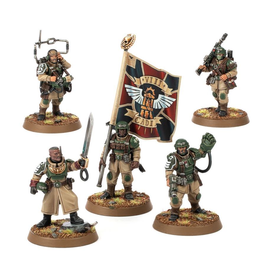 WH40K:アストラ・ミリタルム:ケイディア・コマンド・スカッド