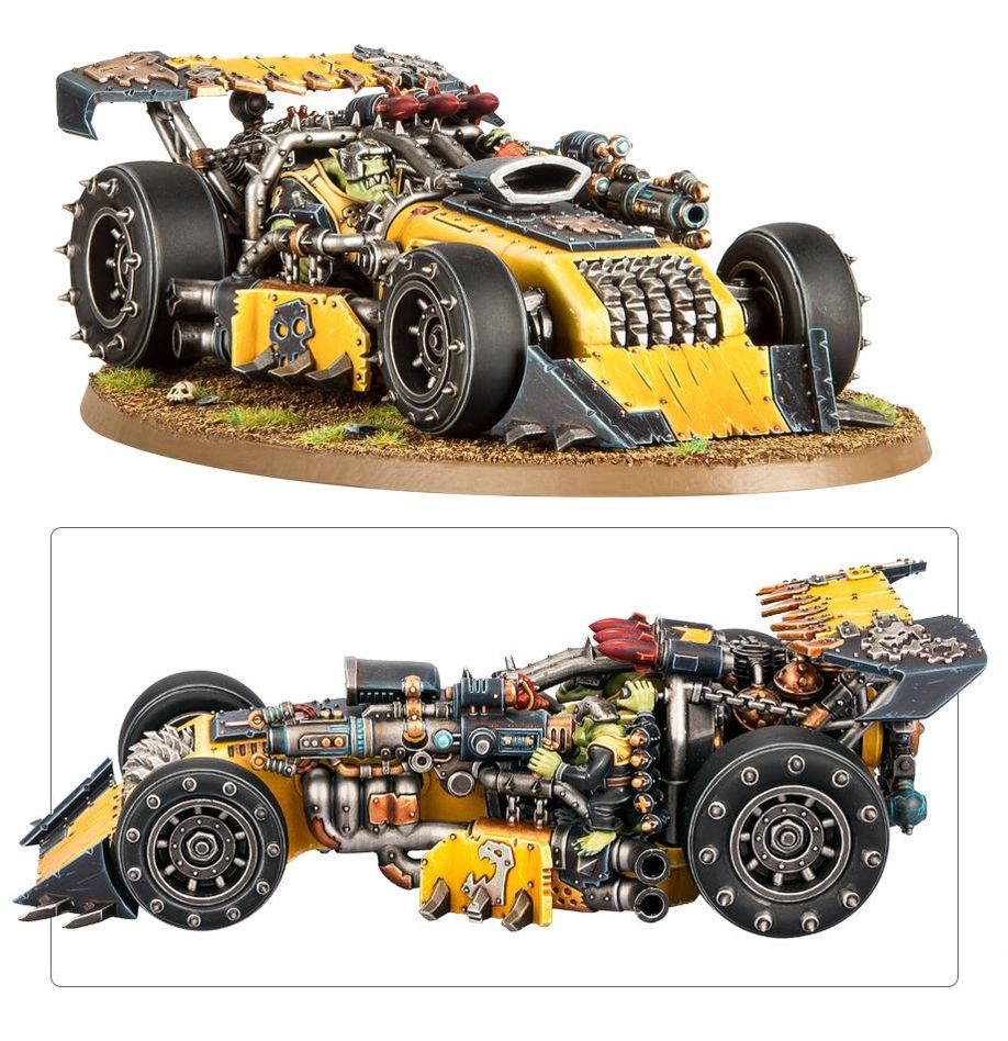 WH40K:オルク: ショックジャンプ・ドラッグスタ