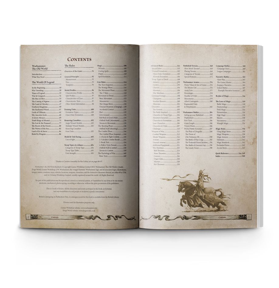WHOW:オールドワールド:RULEBOOK (英語版)