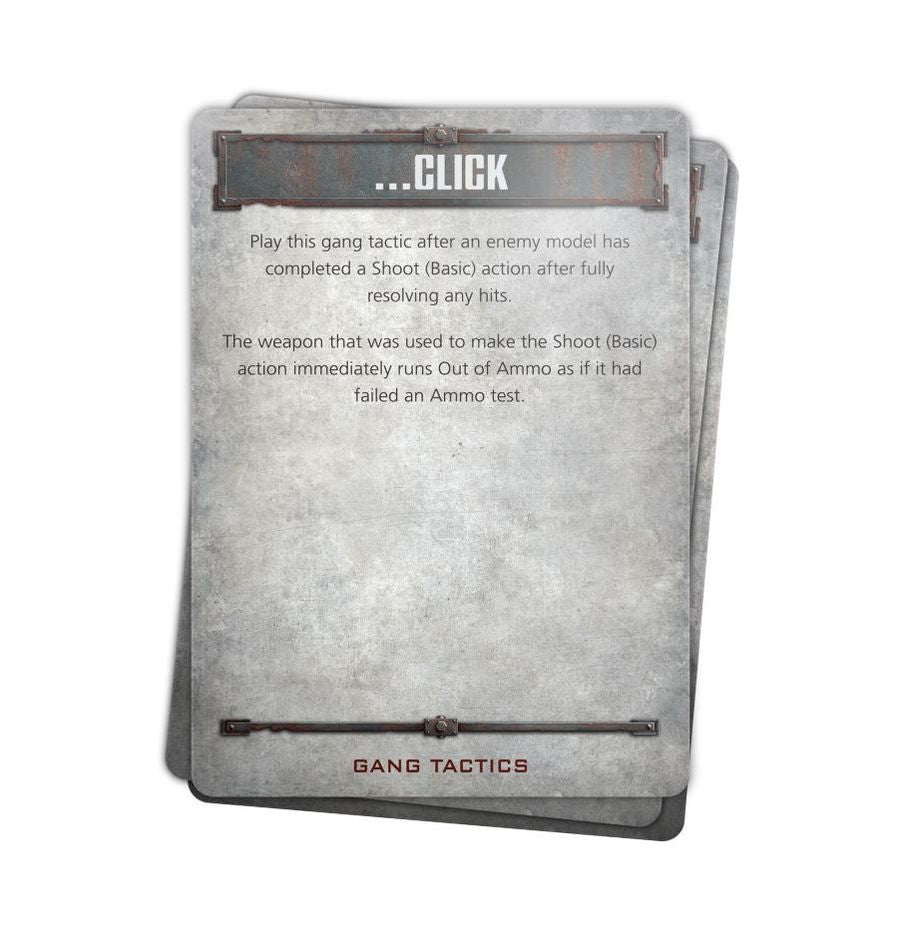 WHNM:ネクロムンダ:CORE GANG TACTICS CARDS (英語版)