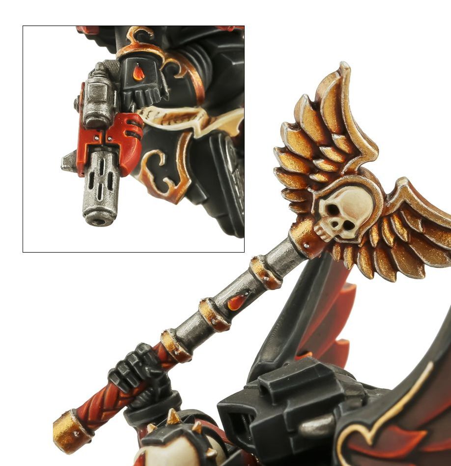 WH40K:ブラッドエンジェル:チャプレイン(ジャンプパック装備)