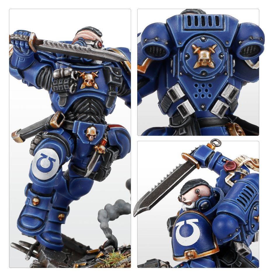 WH40K:スペースマリーン: プライマリス・ レフテナント(レイヴァーアーマー装備)
