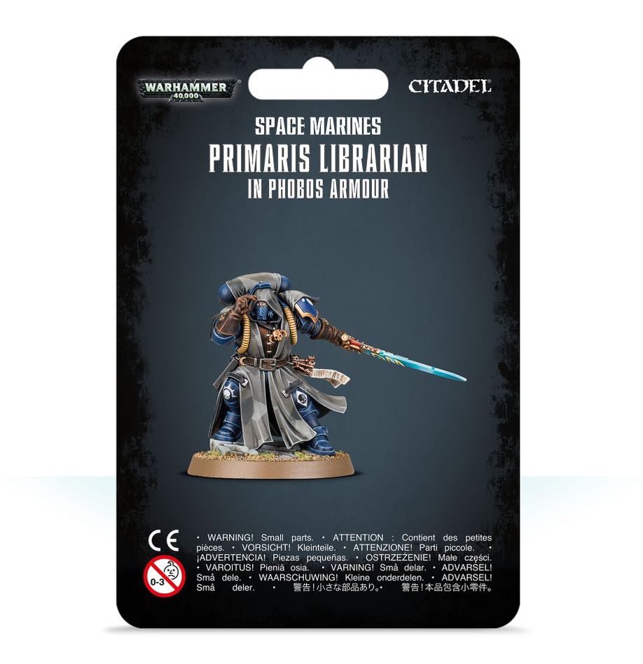 WH40K:スペースマリーン:プライマリス・ライブラリアン(フォボス・アーマー装備)