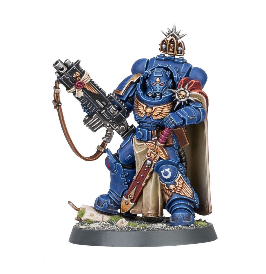 WH40K:スペースマリーン: キャプテン(マスタークラフト・ヘヴィボルトライフル装備)