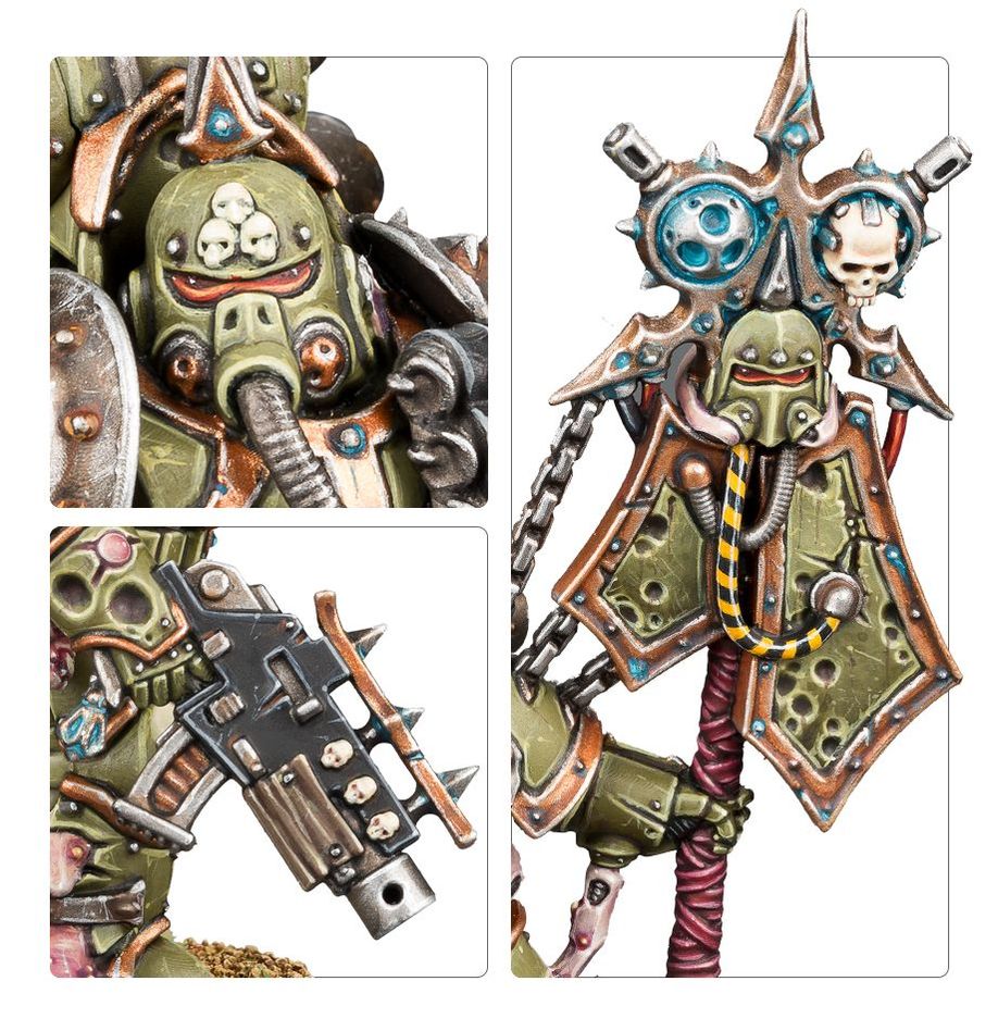 WH40K:デスガード: プレーグマリーンアイコンベアラー