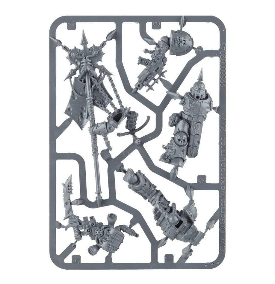 WH40K:デスガード: プレーグマリーンアイコンベアラー
