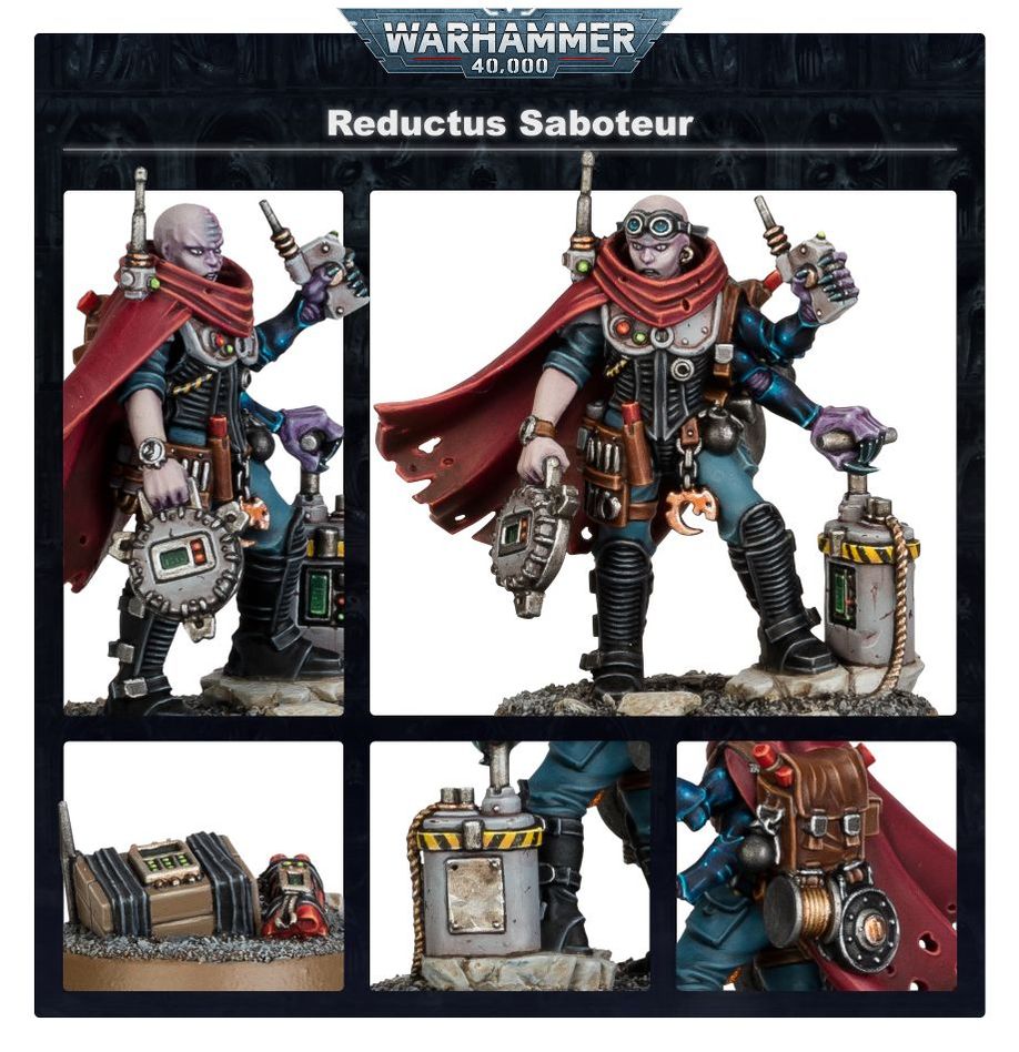 WH40K:ジーンスティーラー・カルト:リダクトゥス・サボター