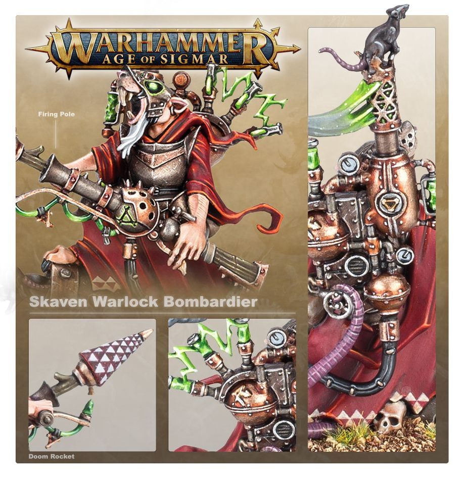WHAOS:スケイヴン:ウォーロック・ボンバディア