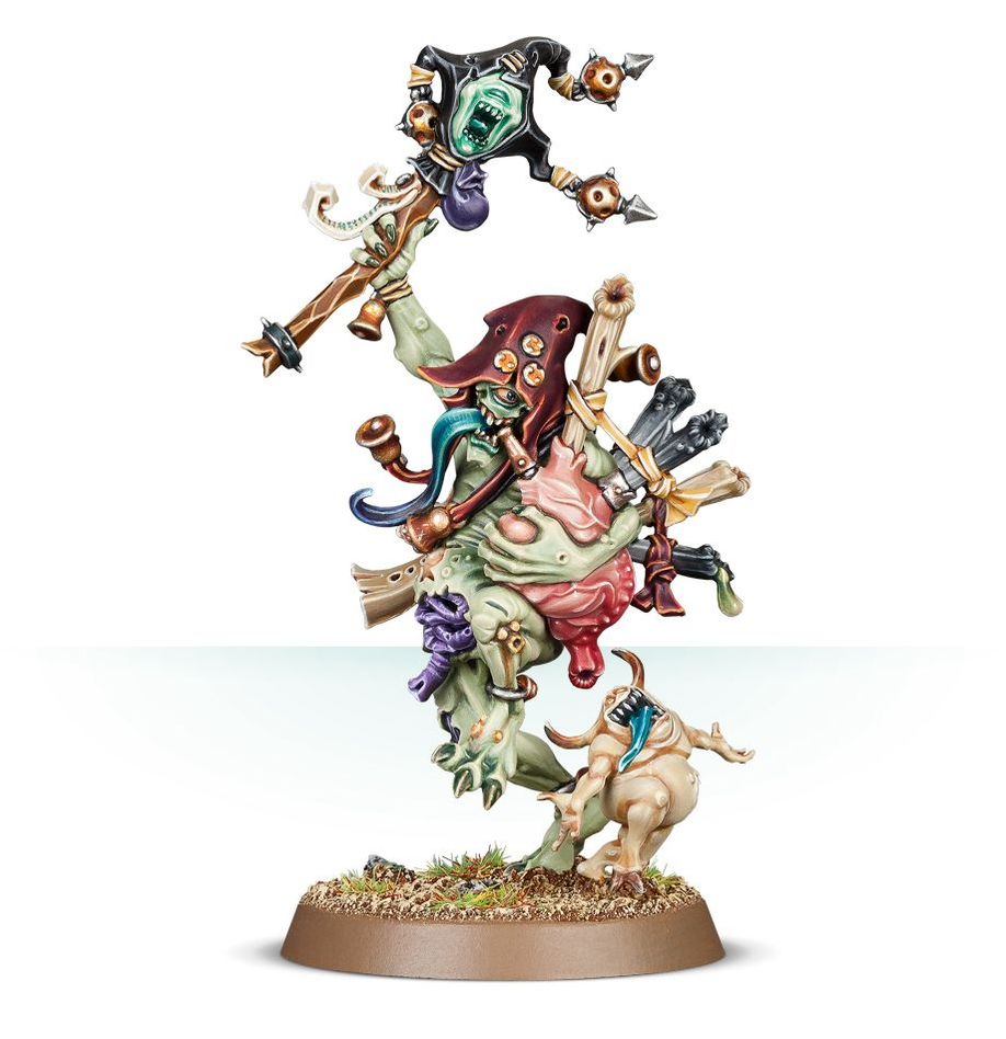 WH40K:WHAOS:マゴットキン・オヴ・ナーグル: スロッピティ・バイルパイパー