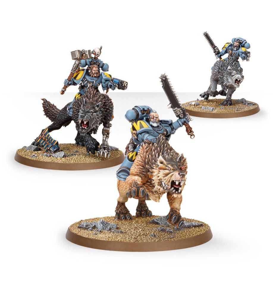WH40K:スペースウルフ:サンダーウルフ・キャバルリー