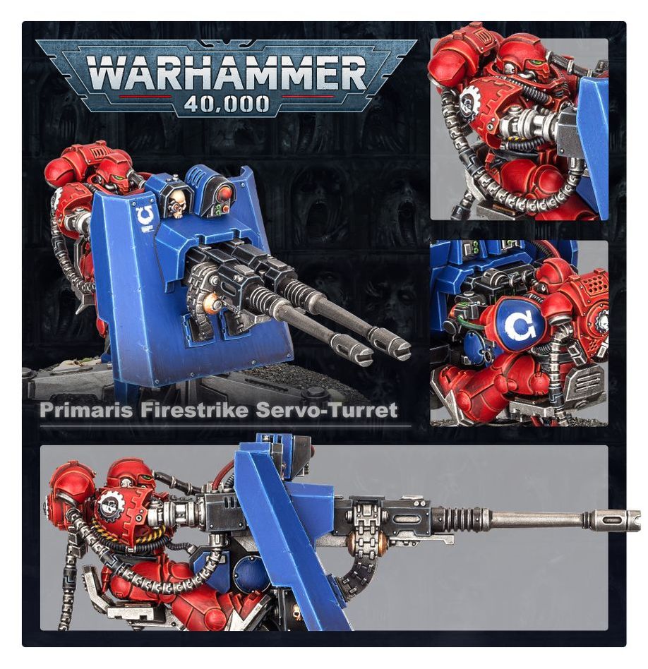 WH40K:スペースマリーン: ファイアストライク・サーボタレット