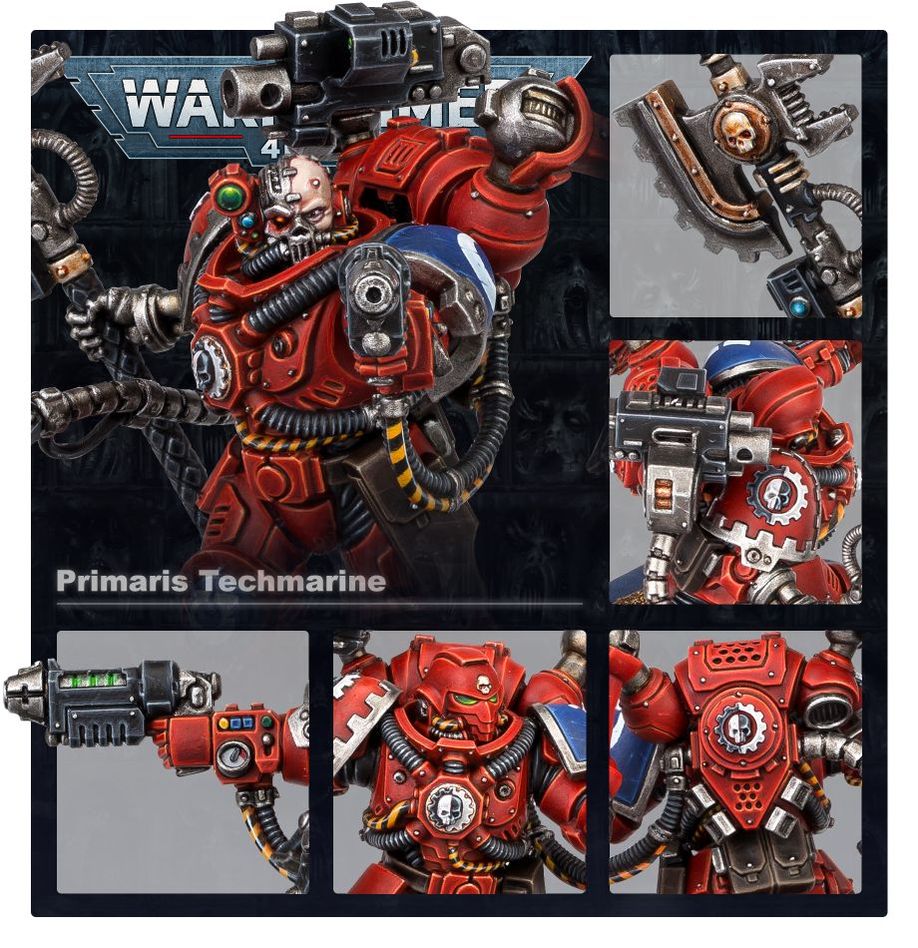 WH40K:スペースマリーン:プライマリス・テックマリーン