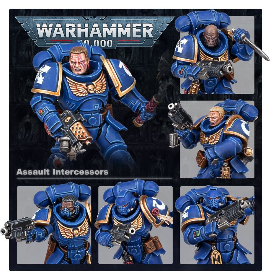 WH40K:スペースマリーン: アサルト・インターセッサー・スカッド