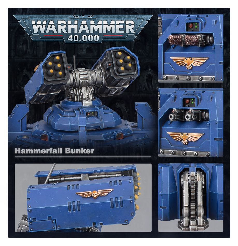 WH40K:スペースマリーン::ハンマーフォール型バンカー