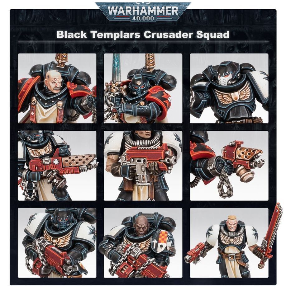 WH40K:ブラックテンプラー:プライマリス・クルセイダー・スカッド