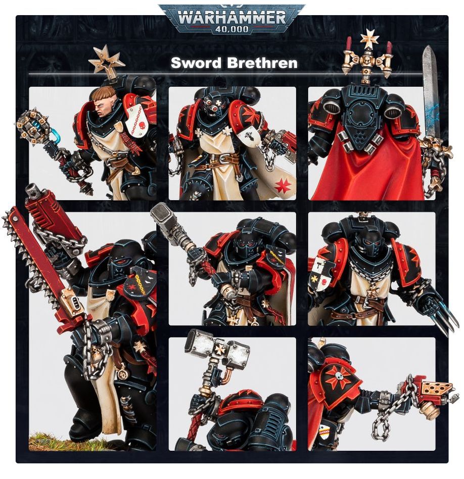 WH40K:ブラックテンプラー プライマリス・ソードブレザレン