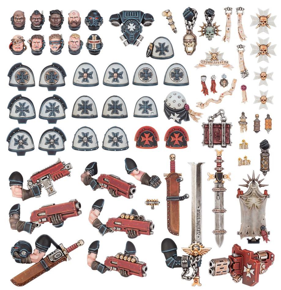 WH40K:ブラックテンプラー:アップグレード&デカールシート
