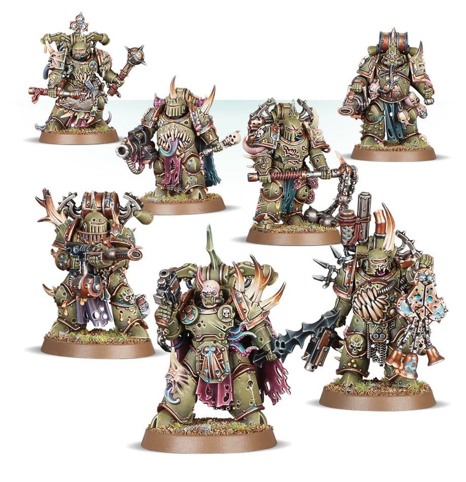 WH40K:デスガード:プレーグマリーン