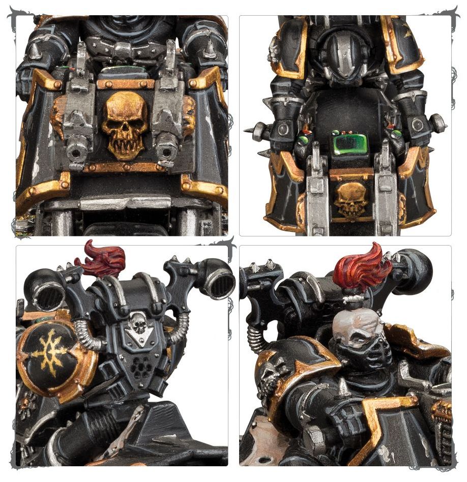WH40K:ケイオス・スペースマリーン:ケイオスバイカー