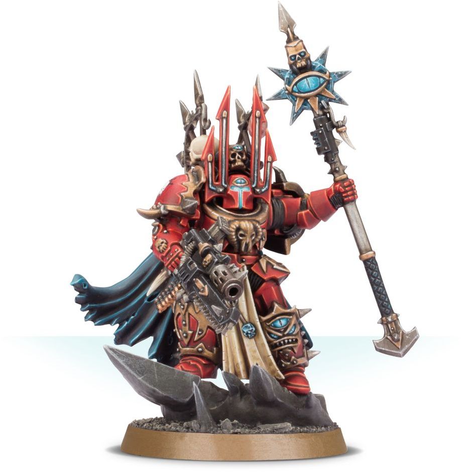 WH40K:ケイオス・スペースマリーン:ケイオスロード(ターミネイター・アーマー装備)