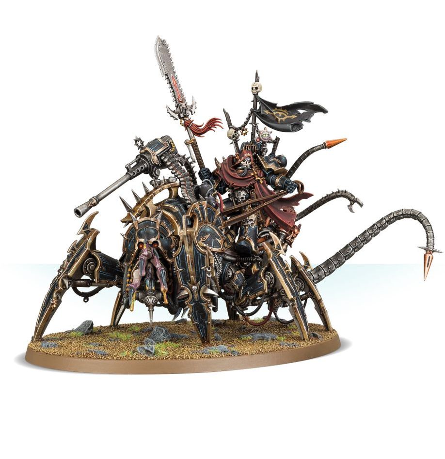 WH40K:ケイオス・ スペースマリーン:ロード・ディスコーダント(ヘルストーカー騎乗)