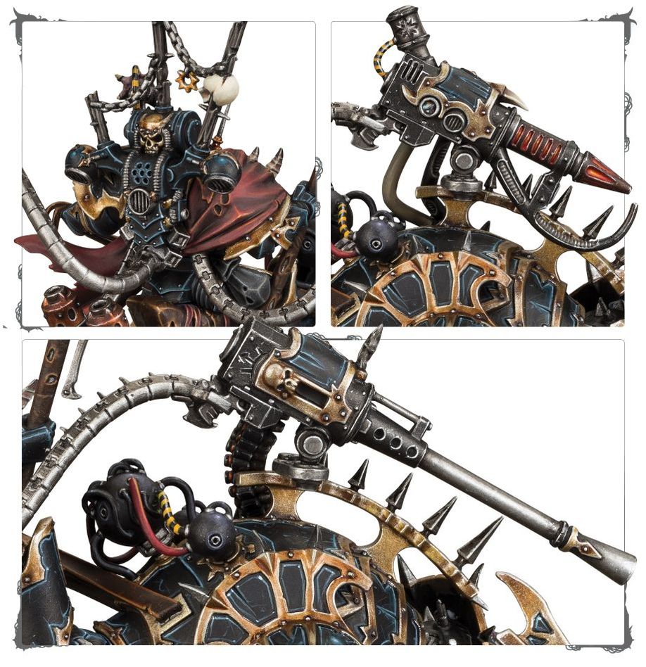 WH40K:ケイオス・ スペースマリーン:ロード・ディスコーダント(ヘルストーカー騎乗)