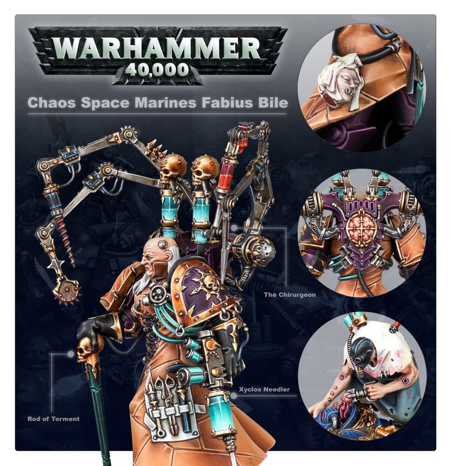 WH40K:ケイオス・ スペースマリーン:ファビウス・バイル