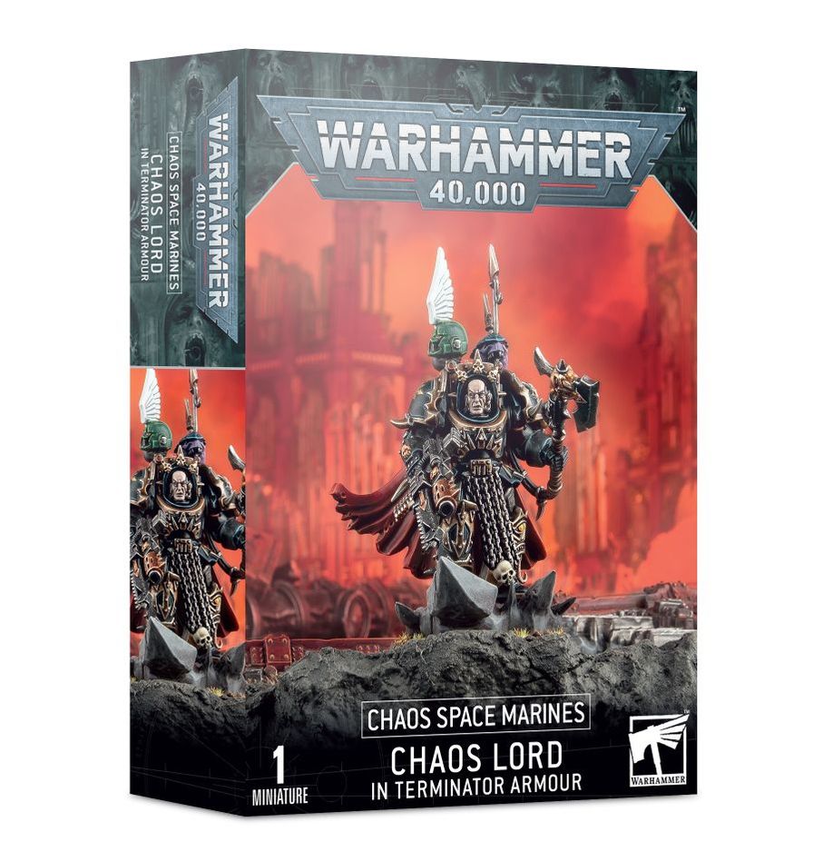 WH40K:ケイオス・スペースマリーン:ケイオスロード(ターミネイター・アーマー装備)