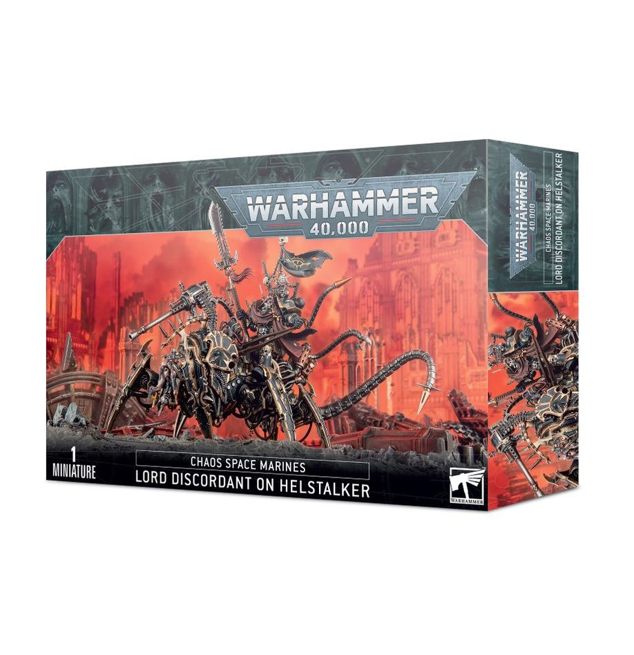 WH40K:ケイオス・ スペースマリーン:ロード・ディスコーダント(ヘルストーカー騎乗)