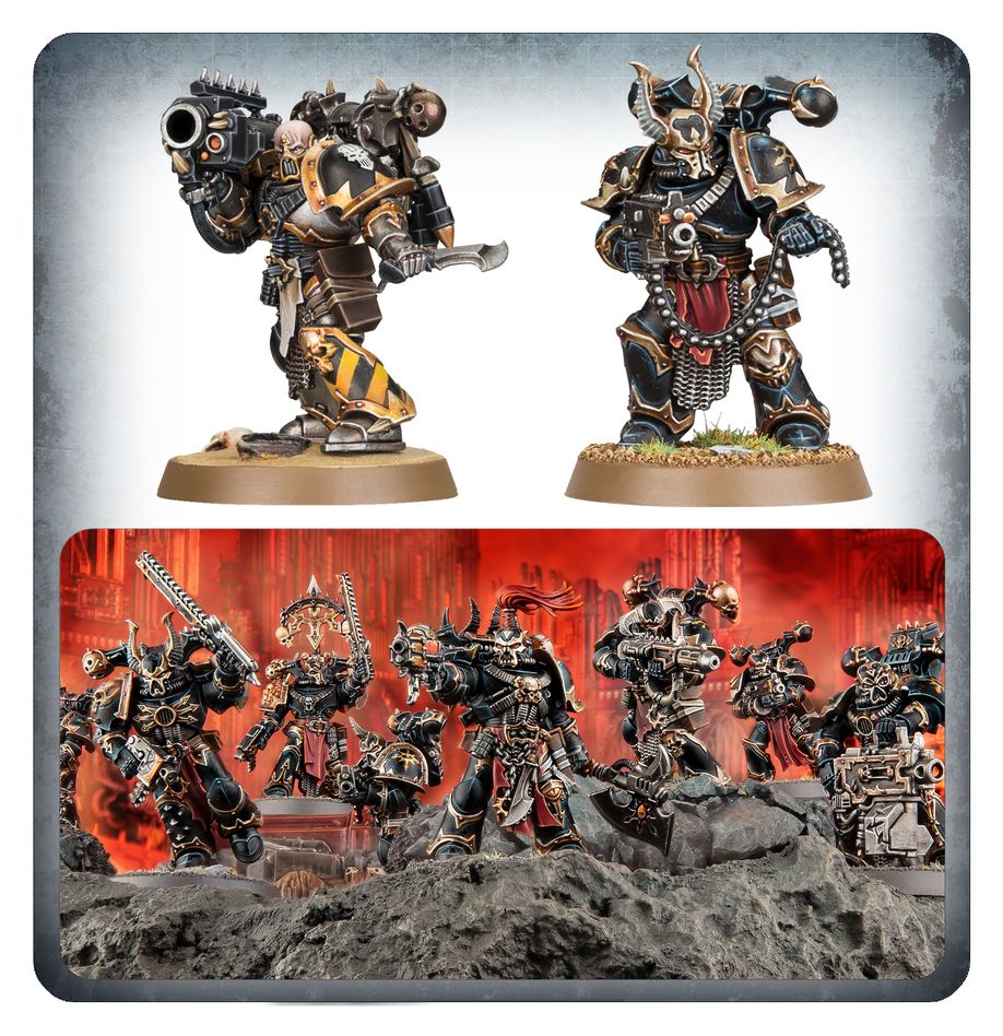 11/8(土)発売WH40K:ケイオス・スペースマリーン:レギオネア