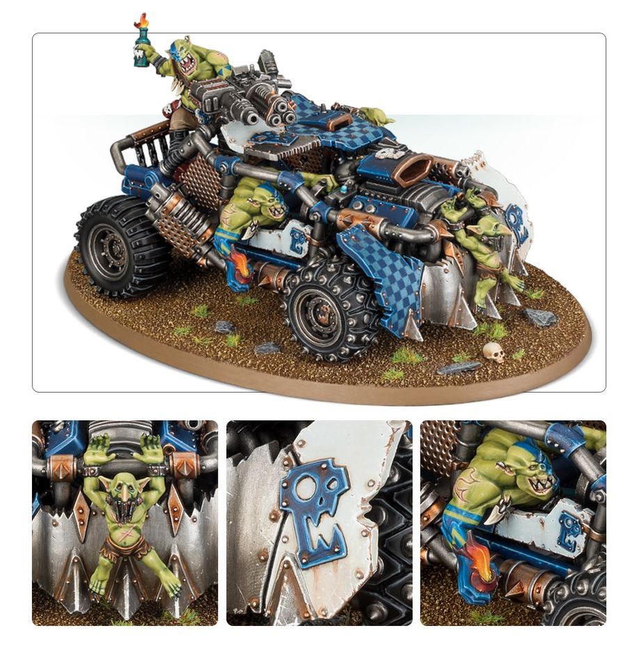 WH40K:オルク: ブームダッカ・スナズワゴン