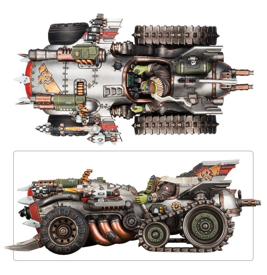 WH40K:オルク: メガトラック・スクラップジェット