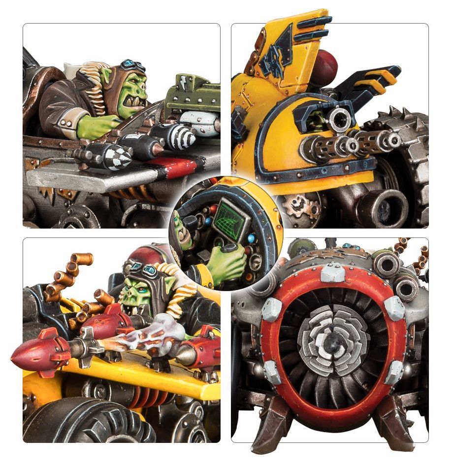 WH40K:オルク: メガトラック・スクラップジェット