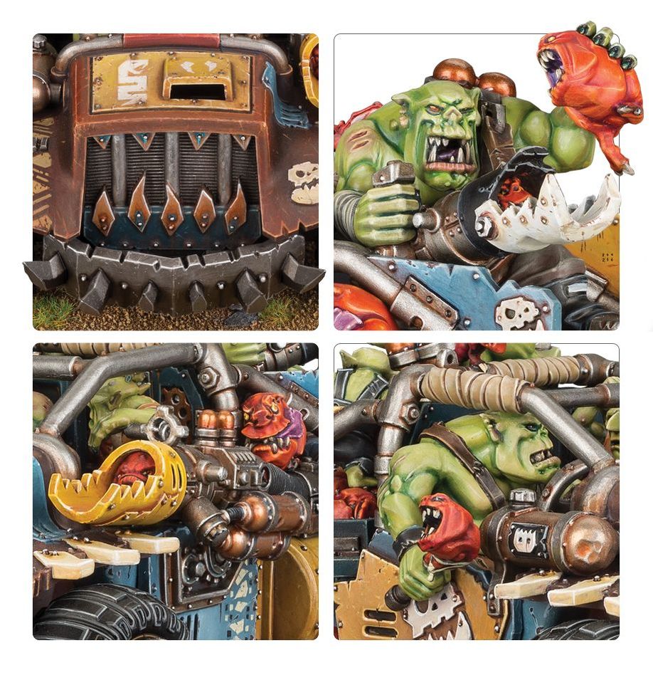 WH40K:オルク: ラッカトラック・スクイッグバギー