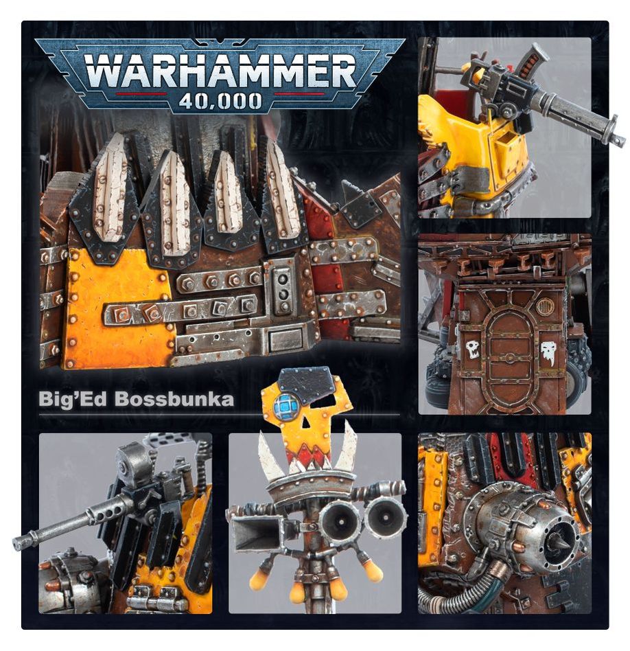 WH40K:オルク: デカアタマ型親分バンカー