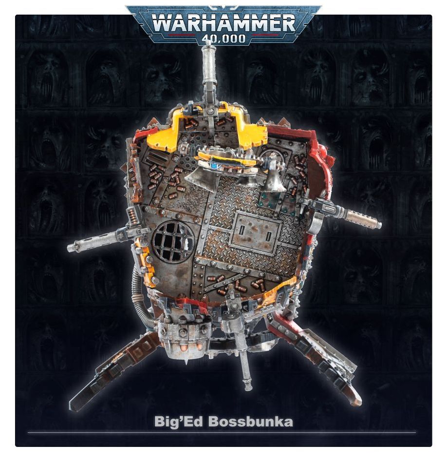 WH40K:オルク: デカアタマ型親分バンカー