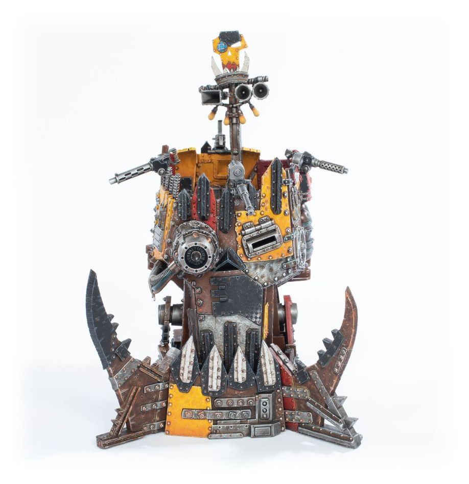 WH40K:オルク: デカアタマ型親分バンカー