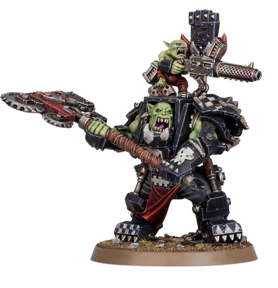 WH40K:オルク:オルク・ウォーボス(メガアーマー装備)