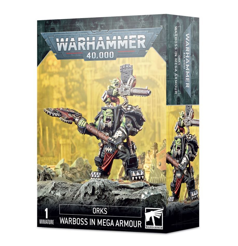 WH40K:オルク:オルク・ウォーボス(メガアーマー装備)