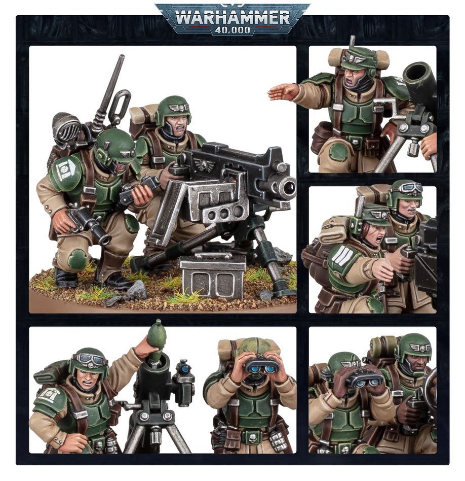 WH40K:アストラ・ミリタルム:ケイディア・ヘヴィウェポン・スカッド