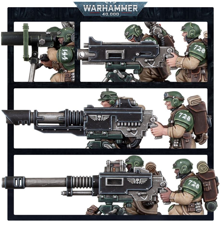 WH40K:アストラ・ミリタルム:ケイディア・ヘヴィウェポン・スカッド
