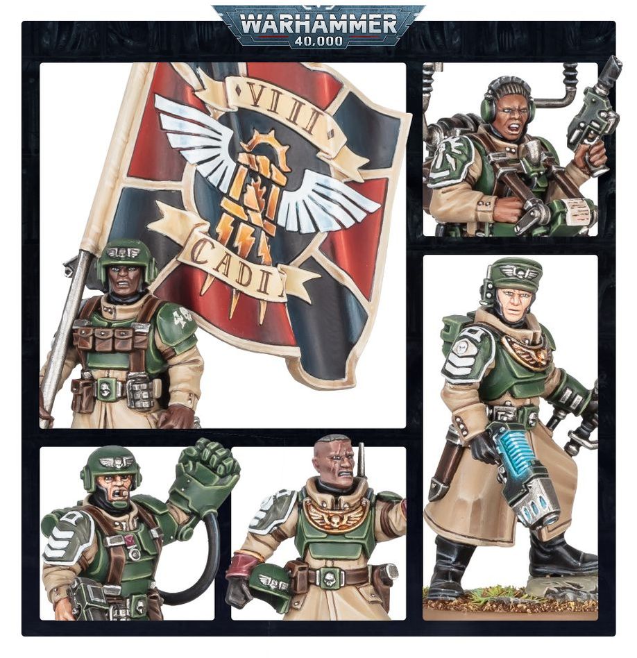 WH40K:アストラ・ミリタルム:ケイディア・コマンド・スカッド