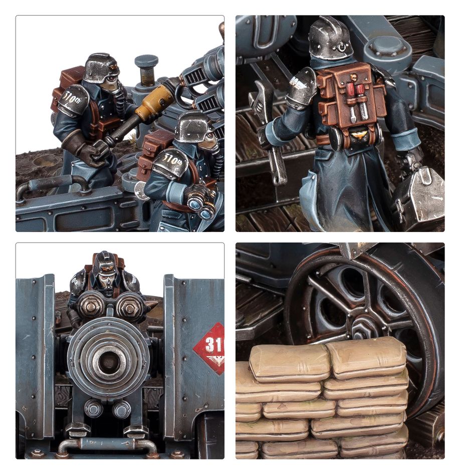 WH40K:アストラ・ミリタルム:クリーグ・アーティラリー・チーム