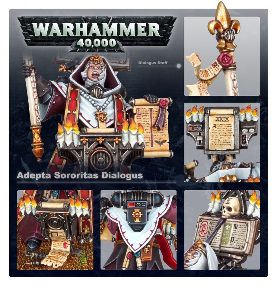 WH40K:アデプタ・ソロリタス: ダイアロガス