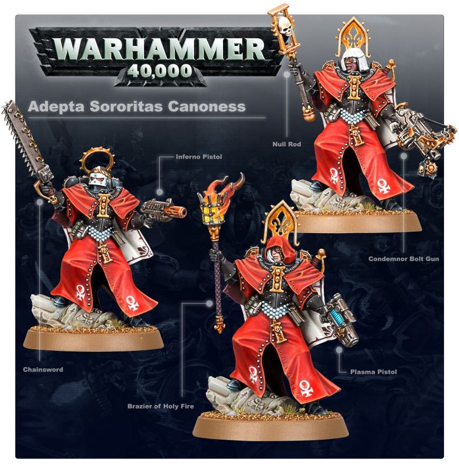 WH40K:アデプタ・ソロリタス:カノネス