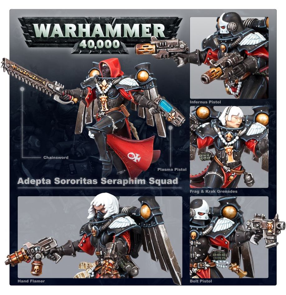 WH40K:アデプタ・ソロリタス:セラフィム・スカッド